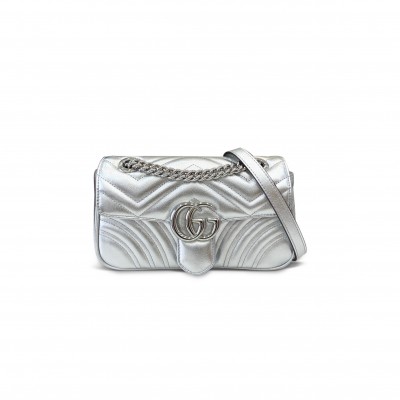 GUCCI GG MARMONT SMALL SHOULDER BAG 446744 (22*13*6cm)